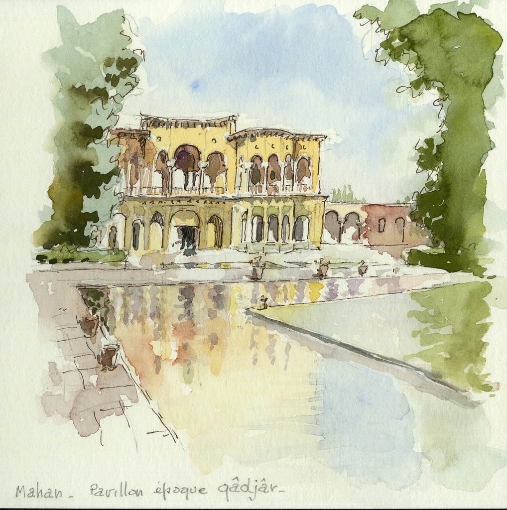 Mahan - pavillon époque Quâdjâr